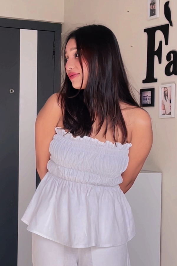 White Gelato Top & Shorts Set - Image 2