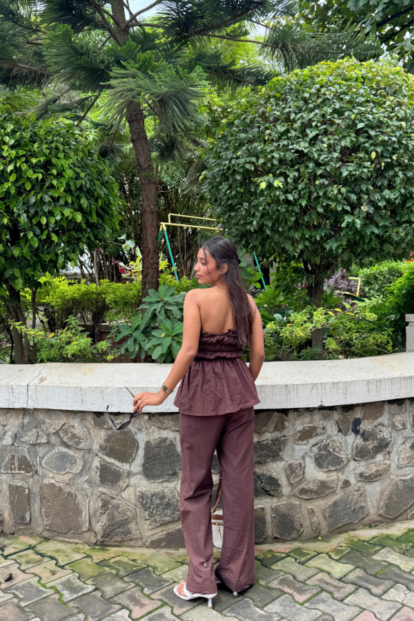 Brown Gelato Top & Pants Set - Image 4